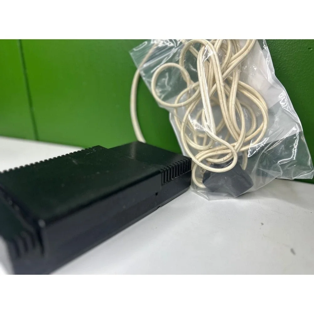 Vintage Black Sewing Machine Foot Pedal Controller with Power Cord Untested